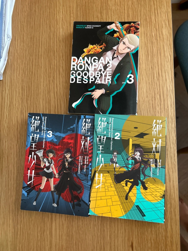 3 Danganronpa mangas bundel