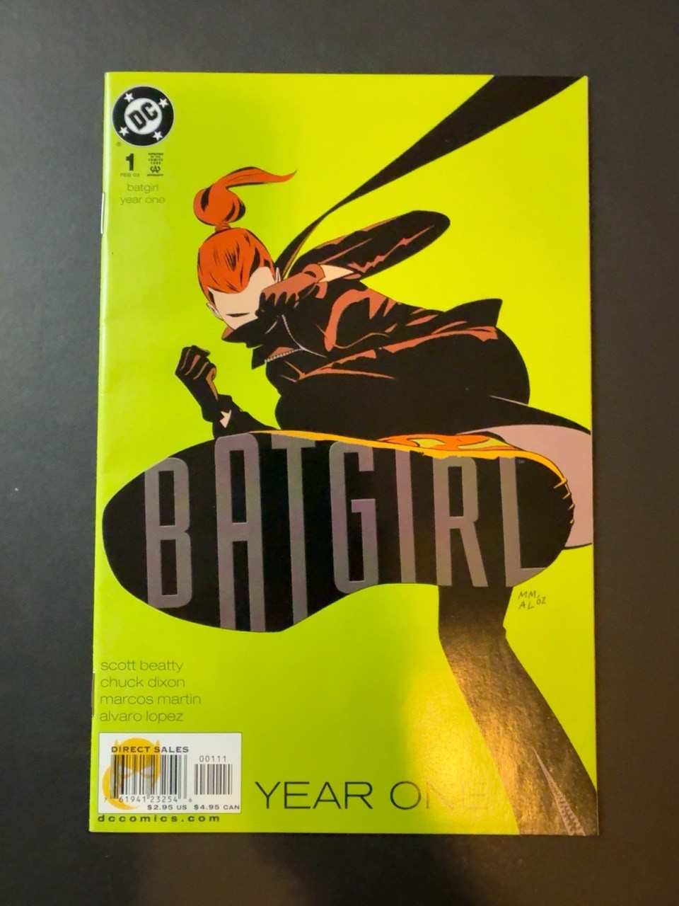 Batgirl Anno Uno #1 2003 DC Marcos Martin Scott Beatty Alvaro Lopez 9.2