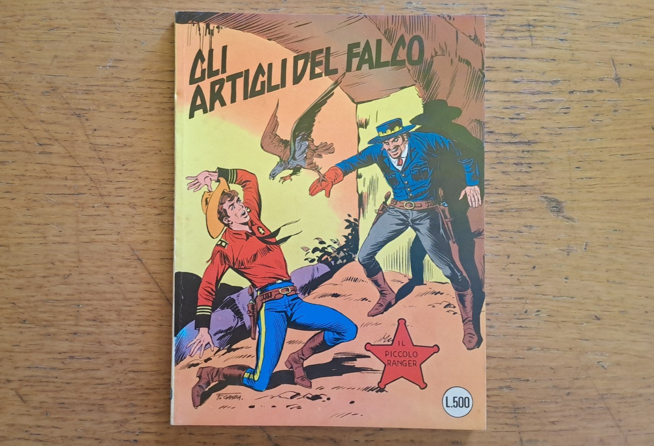 Gli albi del Cow Boy: Il Piccolo Ranger n.190: "Gli artigli del falco", 1979