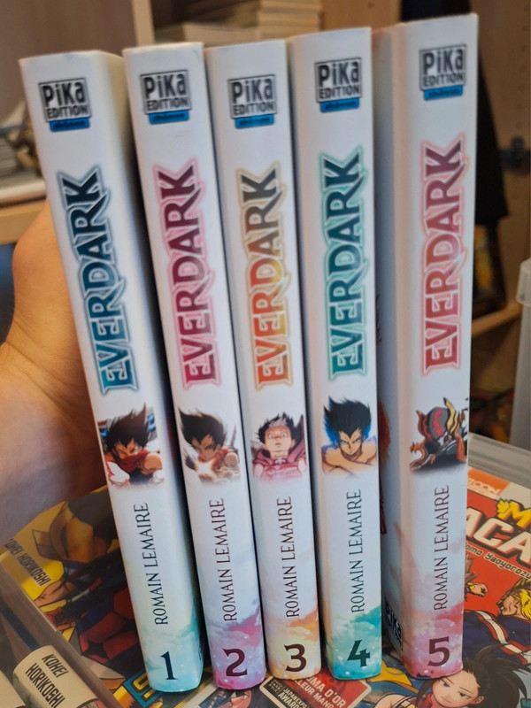 Mangas Everdark Tome 1 à 5