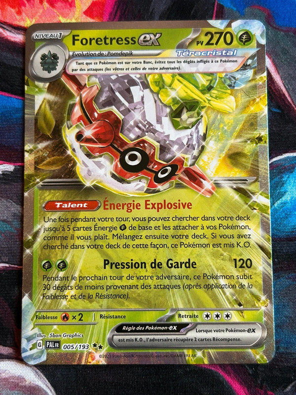 Foretress EX 005/193 EV02 Pokémon FR