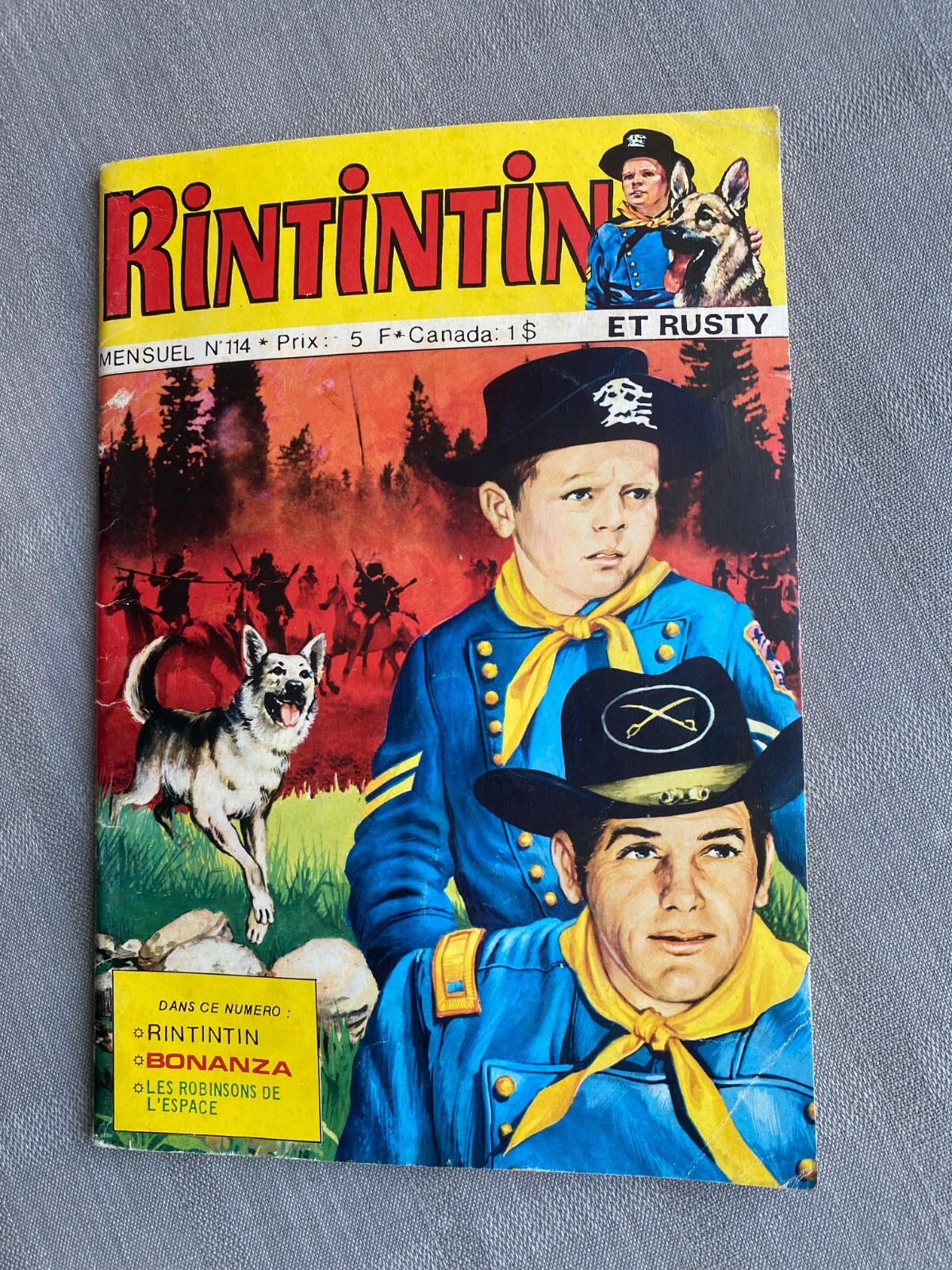 RIN TIN TIN N°114 2A SERIE 1979 IN BUONE CONDIZIONI