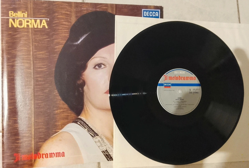Disco in vinile Bellini - Norma