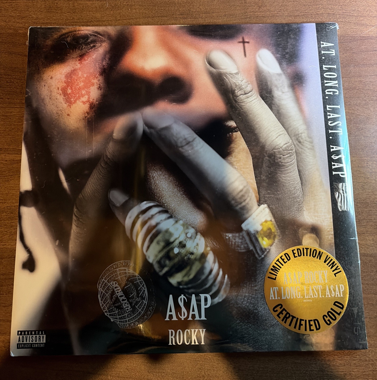 A$AP Rocky At.Long.Last.A$AP Vinyl 2LP Record (SEALED, Hype Sticker, 2016) Set