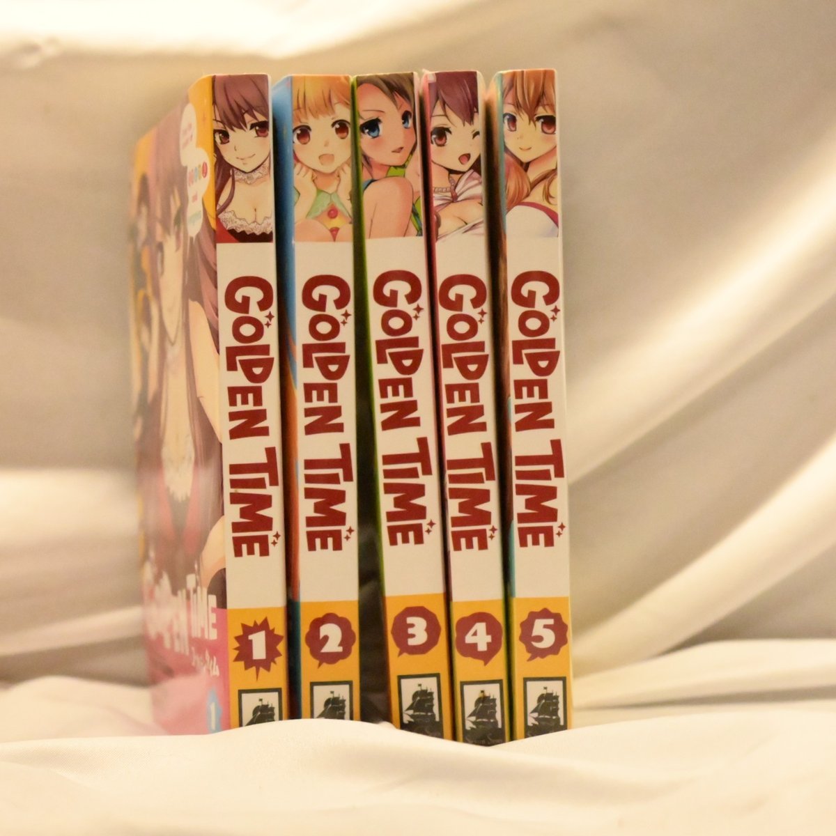 Golden Time Manga Volumi 1-5 Inglese Sette Mari 1° Set Stampa