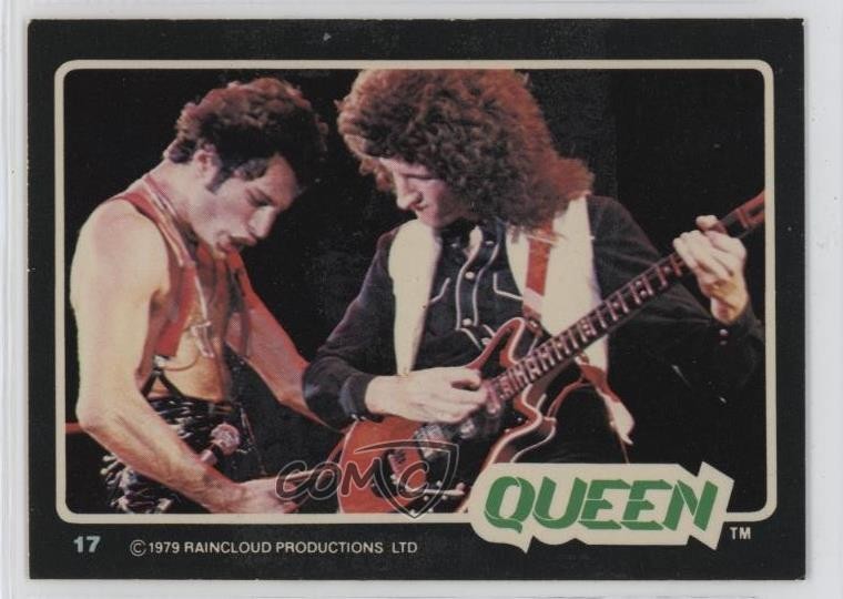 1979 Donruss Rock Stars Queen #17 12zm