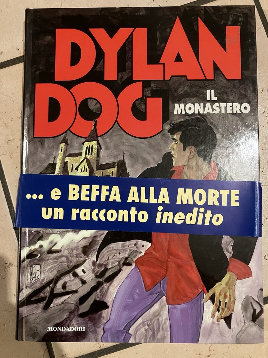 Mondadori Dylan Dog Il monastero - Tiziano Sclavi cartonato a colori