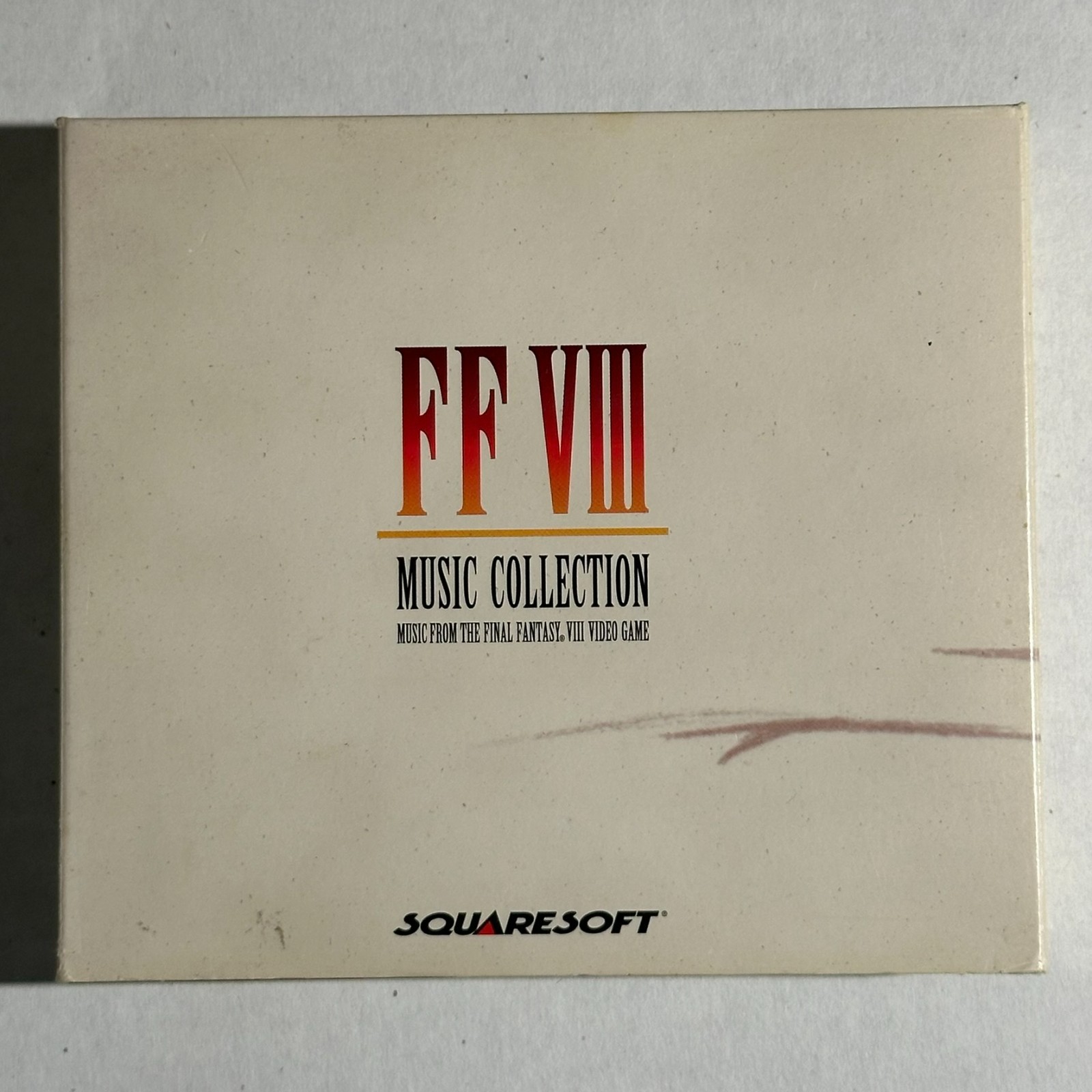 FF VIII Music Collection CD Final Fantasy VIII Soundtrack 4 Disc Squaresoft