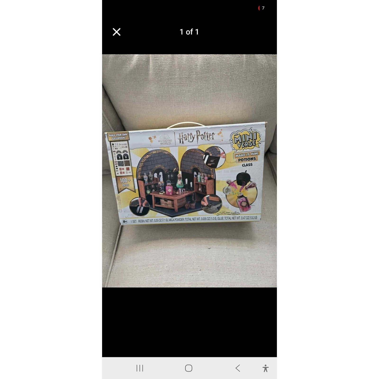 MGA Miniverse Harry Potter Make It Mini Potions Class DIY Set Wizarding World