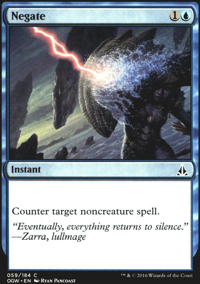 Negate 59 Oath of the Gatewatch C quasi nuovo Magic: The Gathering