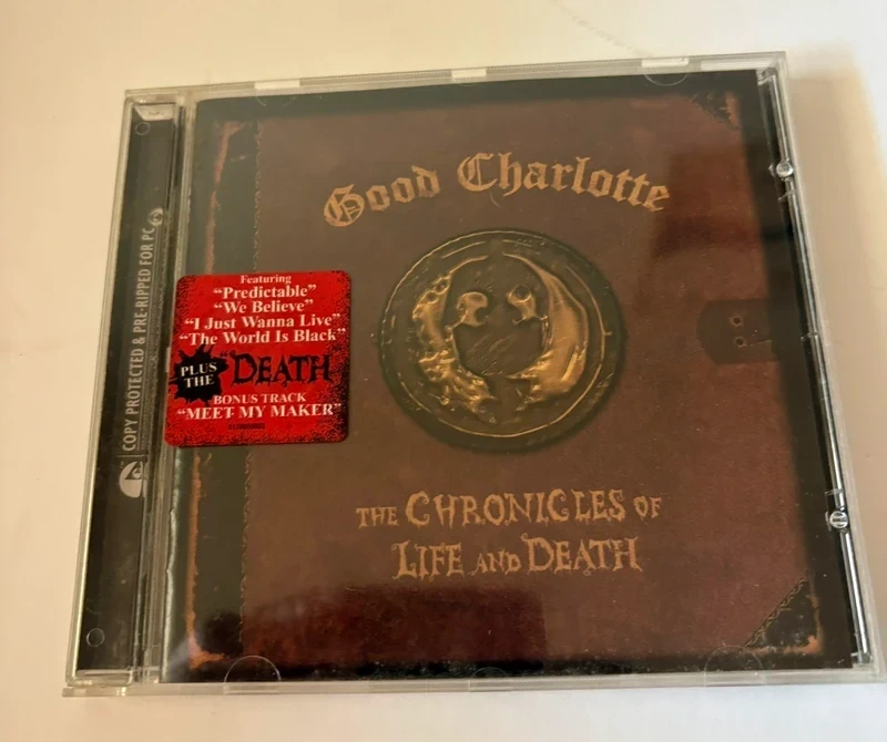 Cd Good Charlotte "The Chronicles of Life and Death" 2004 💿