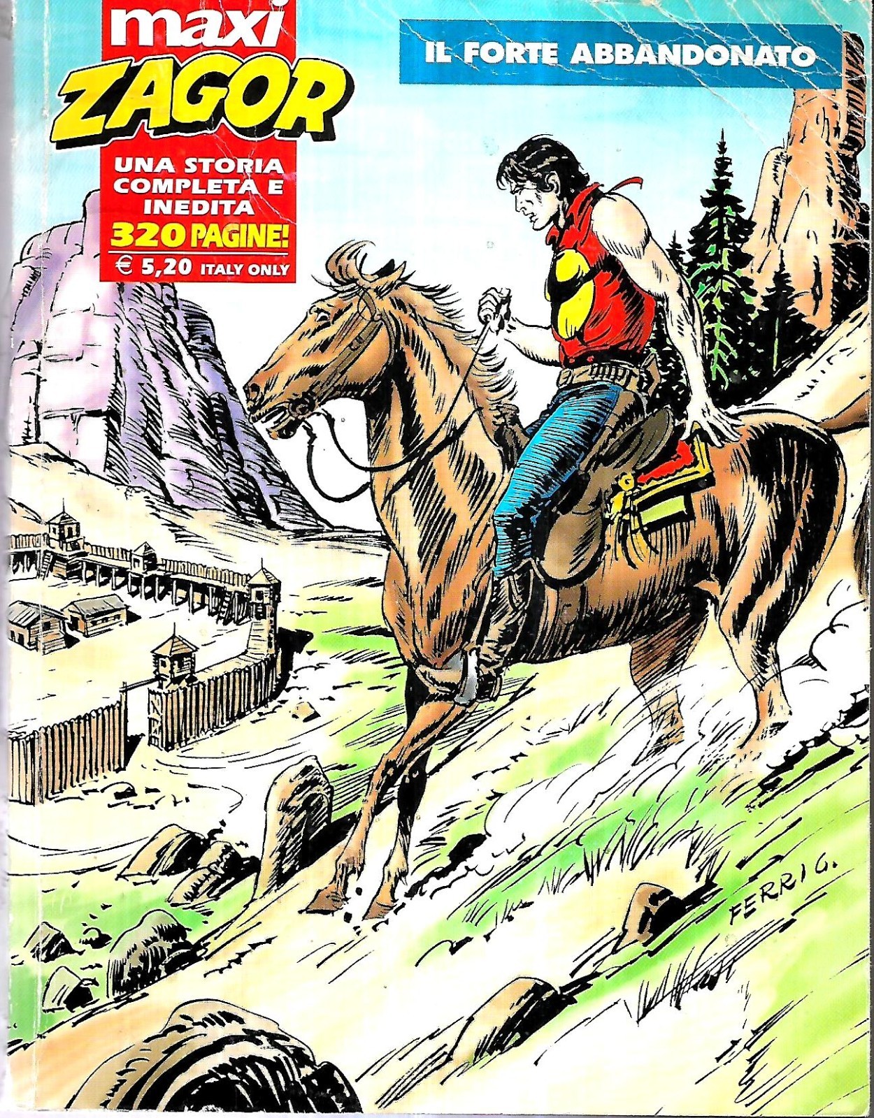Maxi Zagor 4 (lug 2003): Forte abbandonato: buono