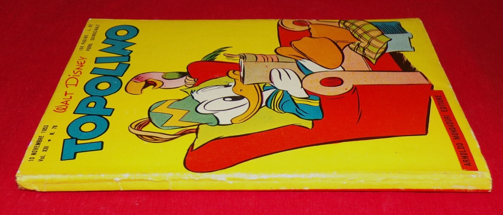 TOPOLINO LIBRETTO N:78  OTTIMO/EDICOLA!!!!!!!!!!!!!!!!!!!!!