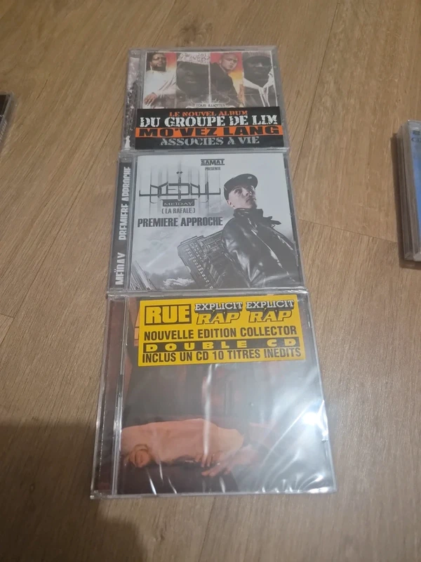 3 cd  rap fr ( neuf )
