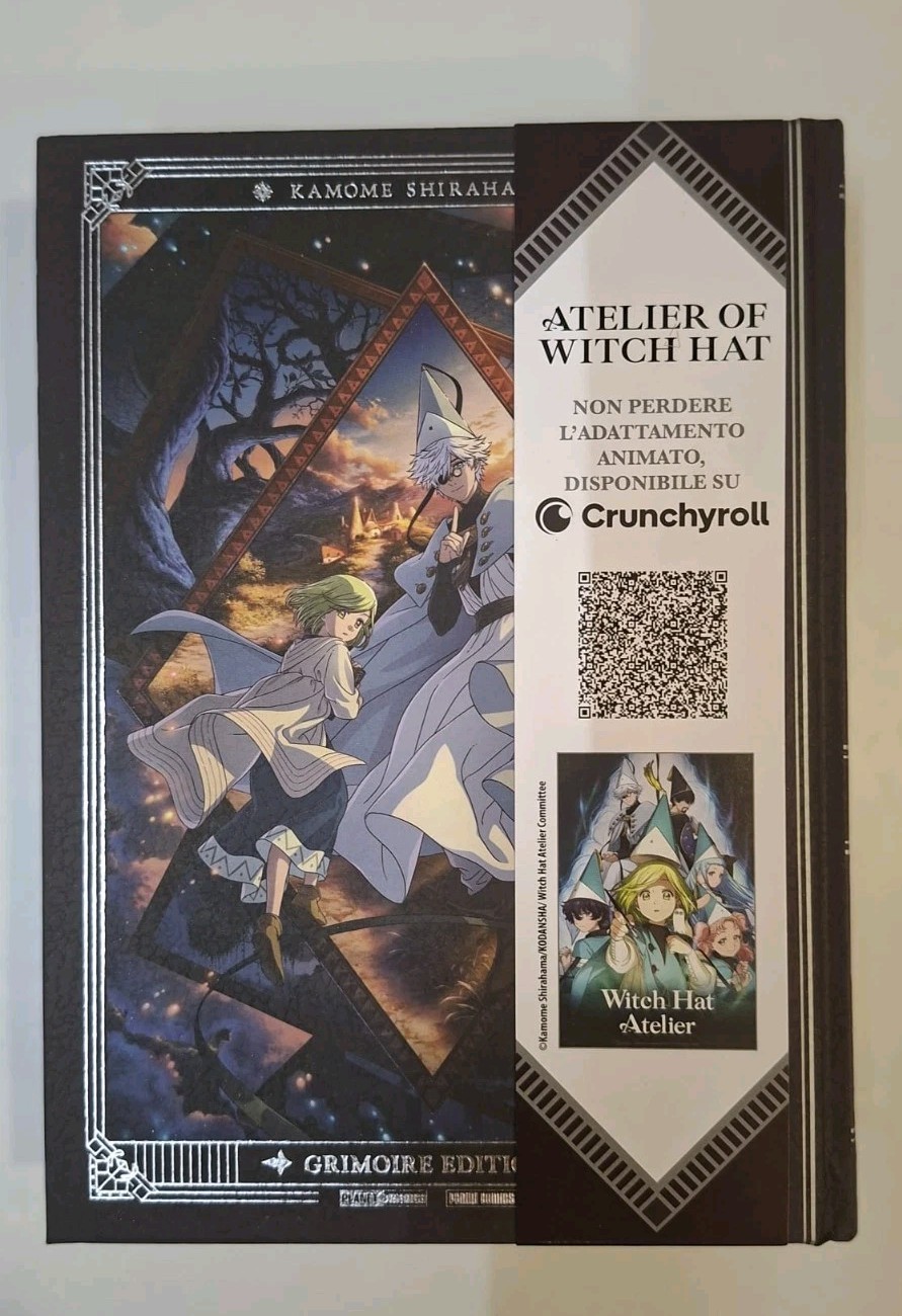 Atelier of Witch Hat  Grimoire Edition 1 Instant Variant Crunchyroll manga 