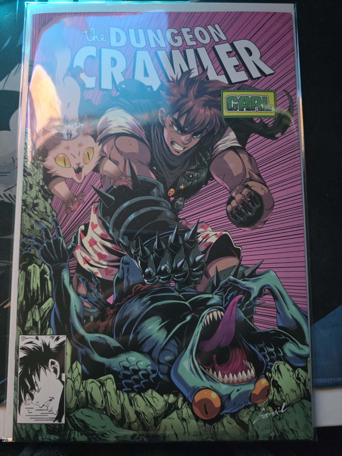 Dungeon Crawler Carl #0 Godtail Davis NYCC 2026 Spiderman omaggio LTD 500