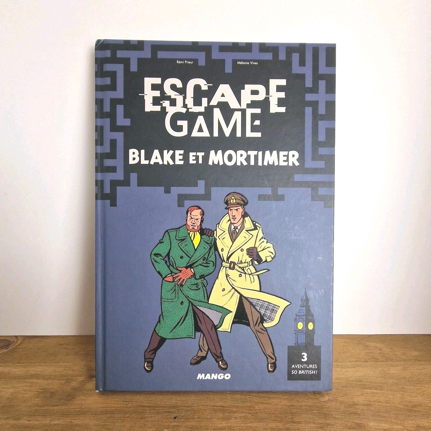 Escape Game Blake et Mortimer Couleur VF 🇫🇷 Couverture rigide Mango