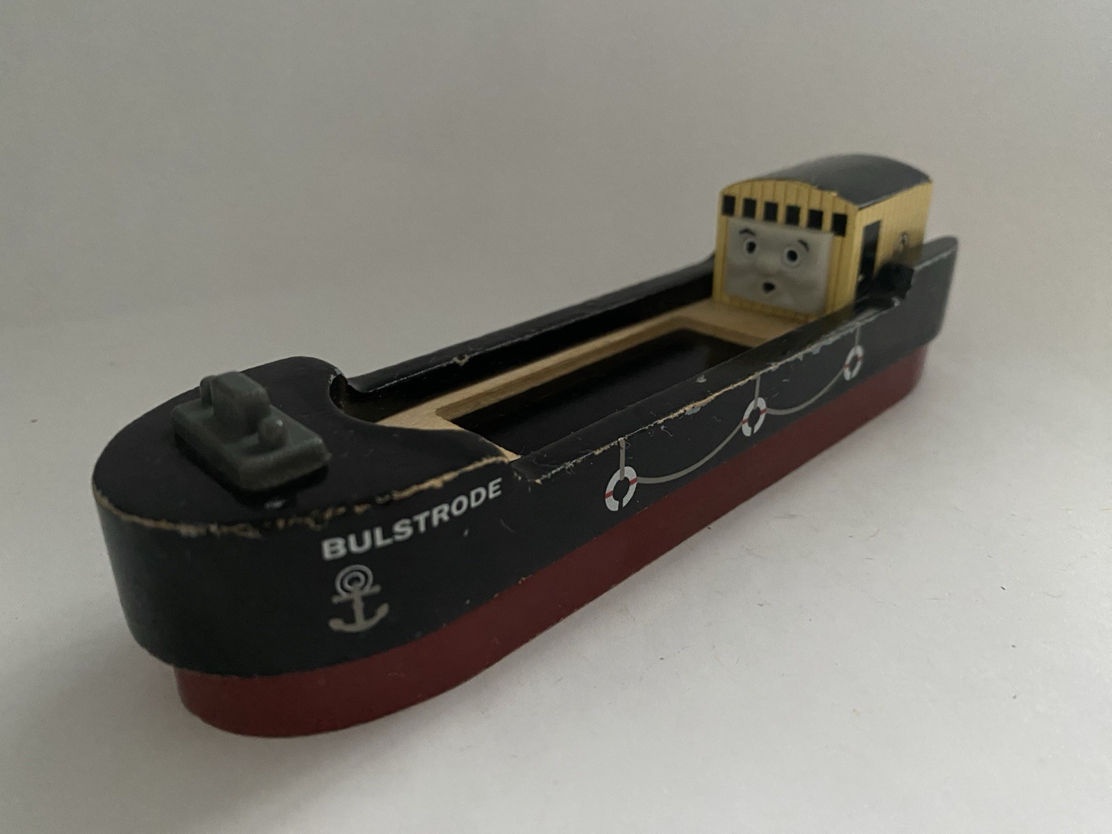 Thomas & Friends Wooden Railway Bulstrode Boat Barge Learning Curve Wood GUC