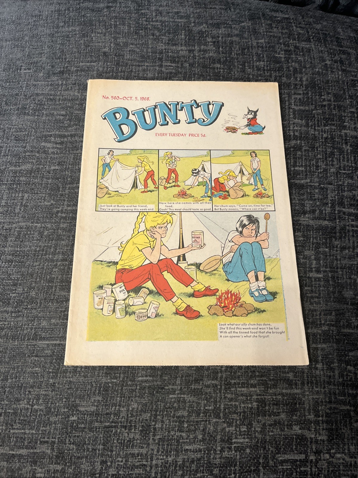 Bunty Comic - 5 October 1968