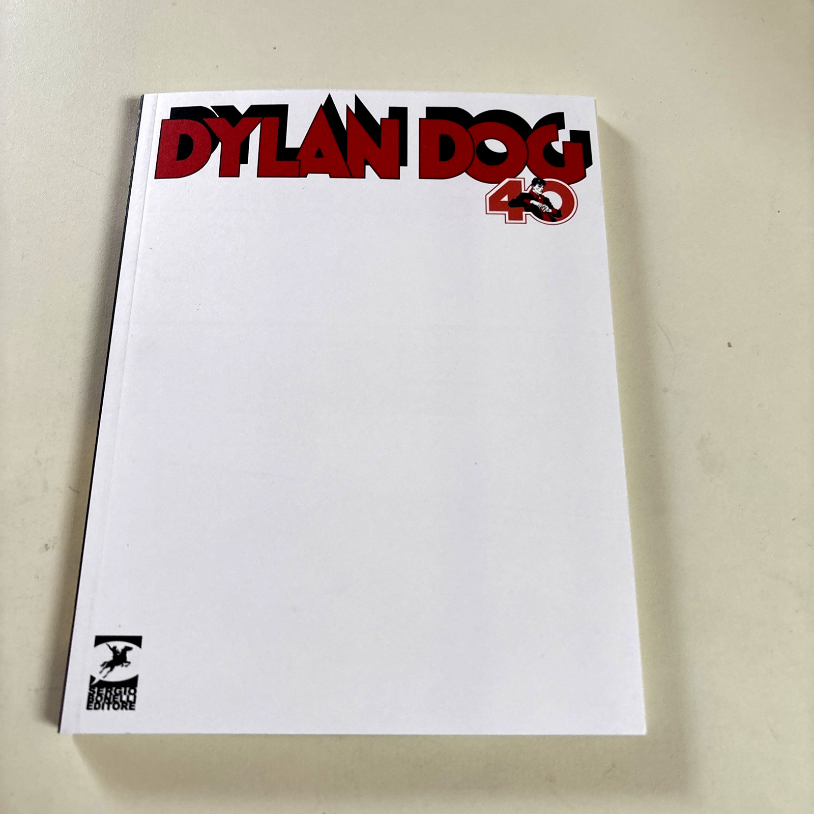 DYLAN DOG 480 WHITE COVER VARIANT - Giù nel Sottomondo - nuovo da magazzino