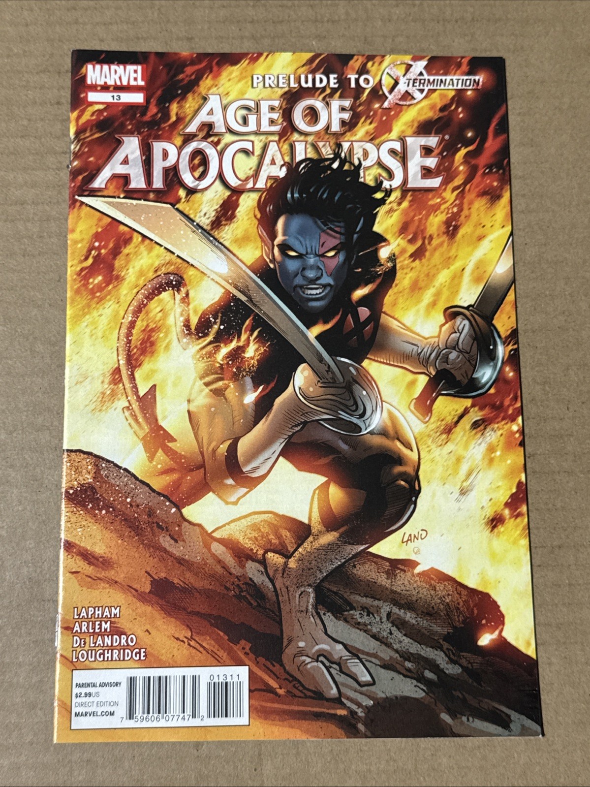 AGE OF APOCALYPSE #13 PRIMA STAMPA MARVEL COMICS (2013) X-TERMINATION PRELUDIO