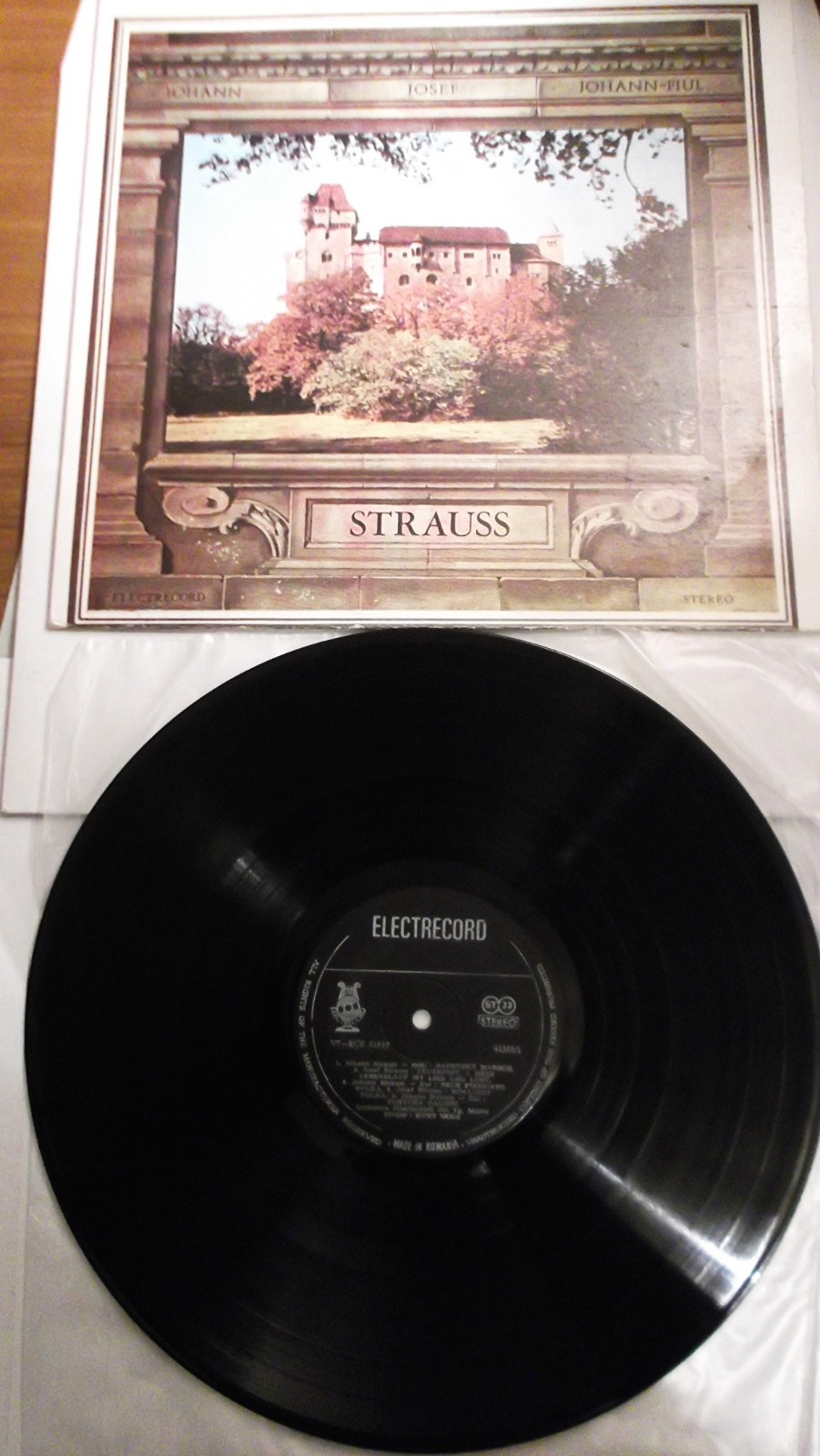 Johann Josef Johann-Fiul Strauss - 12 Track Romanian Vinyl LP - Unplayed, N/Mint