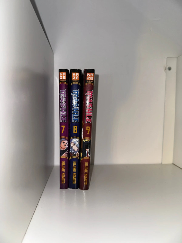 manga mashle tome 7,8 et 9