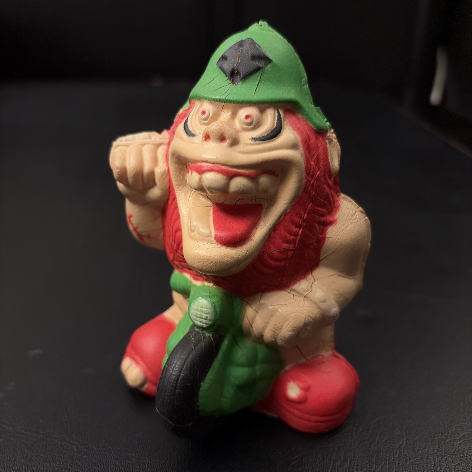 🔥Vtg 1987 Coleco Mash Ems Bike Breath Figure Squeeze 'Ems Evil Motorcycle Pound