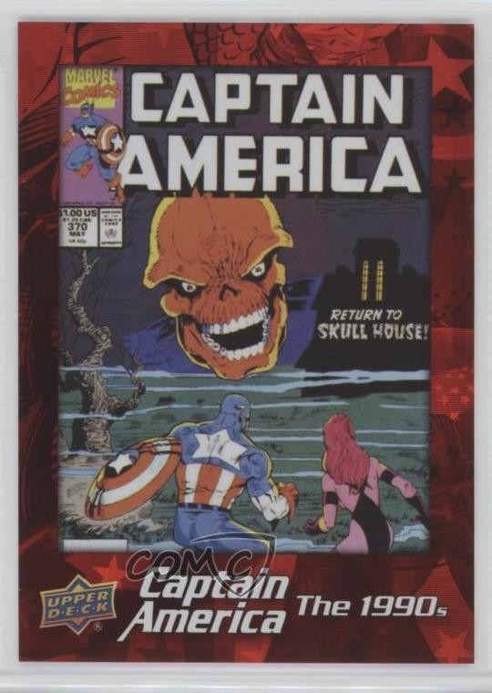 2016 Marvel 75th Anniversary Red Foil 161/175 Captain America Vol 1 #368 2k3