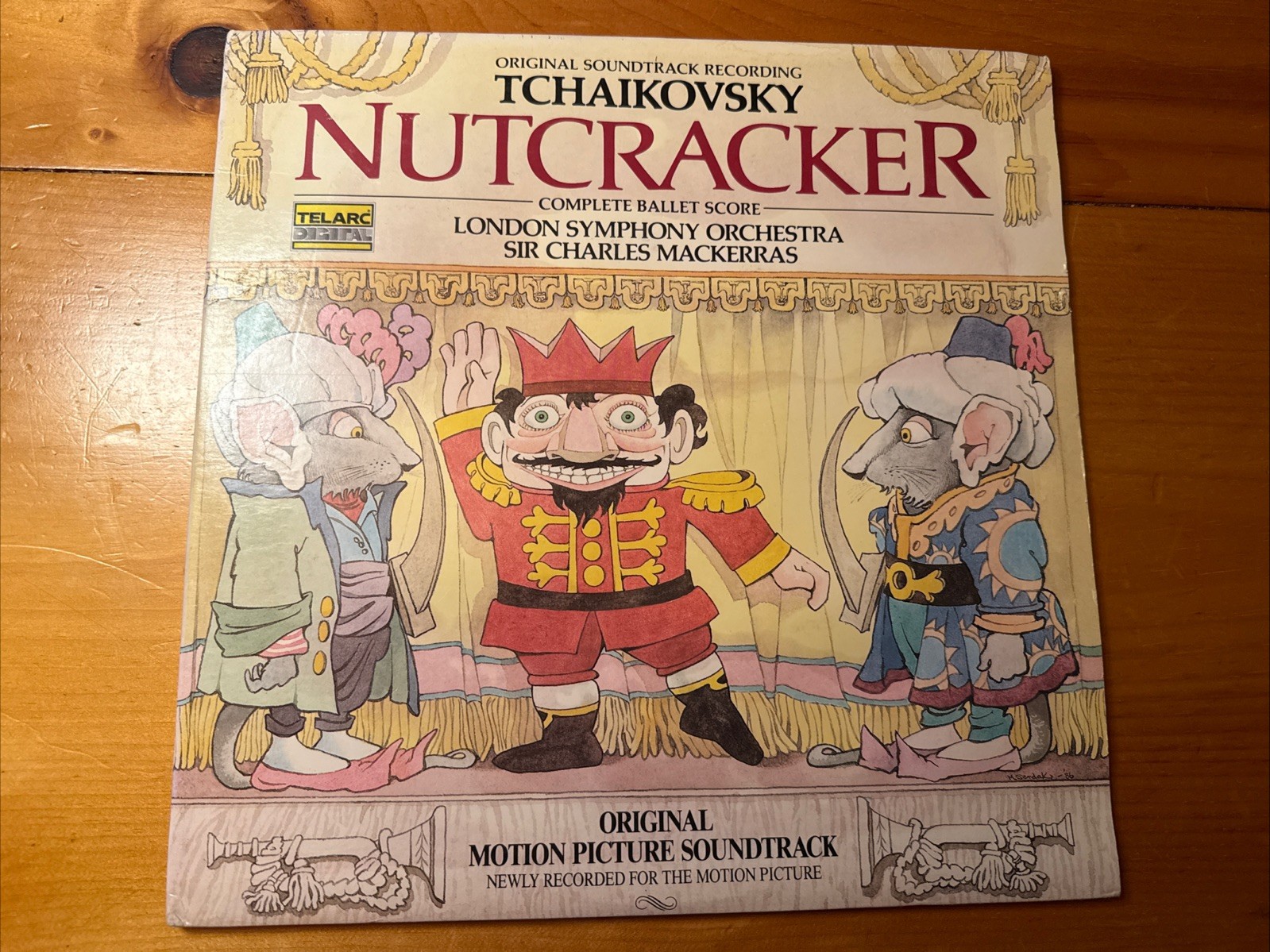 Tchaikovsky - Mackerras - The Nutcracker ‘86 Telarc DG-10137 Jacket VG+ Vinyl NM