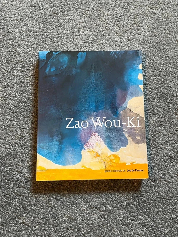 Zao Wou Ki Galerie Nationale Jeu de Paume 2003 Art Book