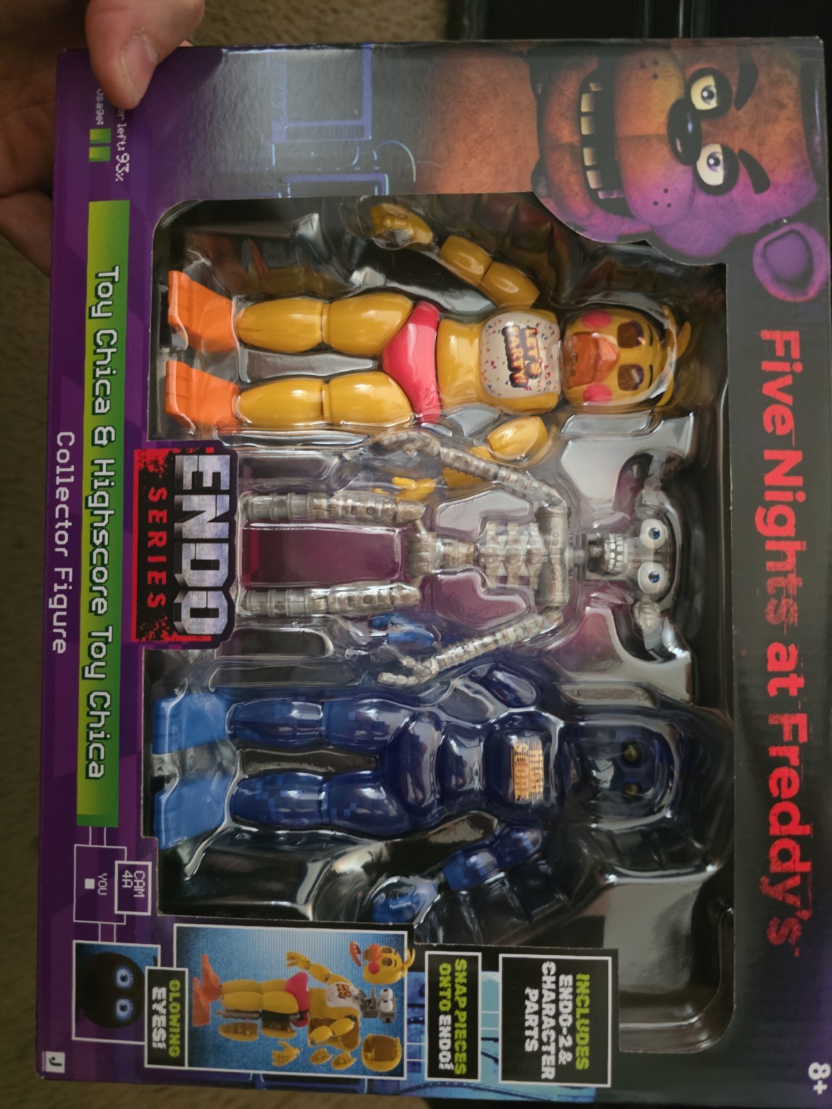 Giocattolo Five Nights At Freddy's Endo Series Chica & Highscore Toy Chica Endo 2 Chica