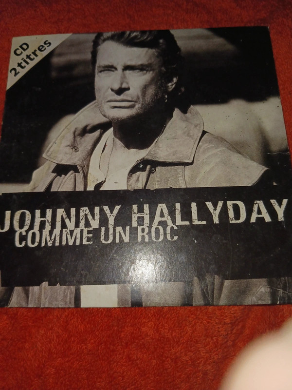 CD 2 titres Johnny Hallyday