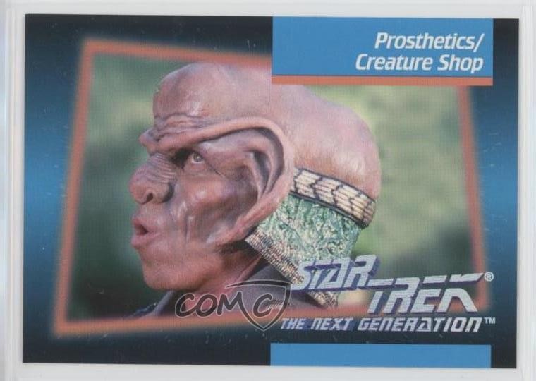 1992 Impel Star Trek The Next Generation Prosthetics/Creature Shop #086 ma3