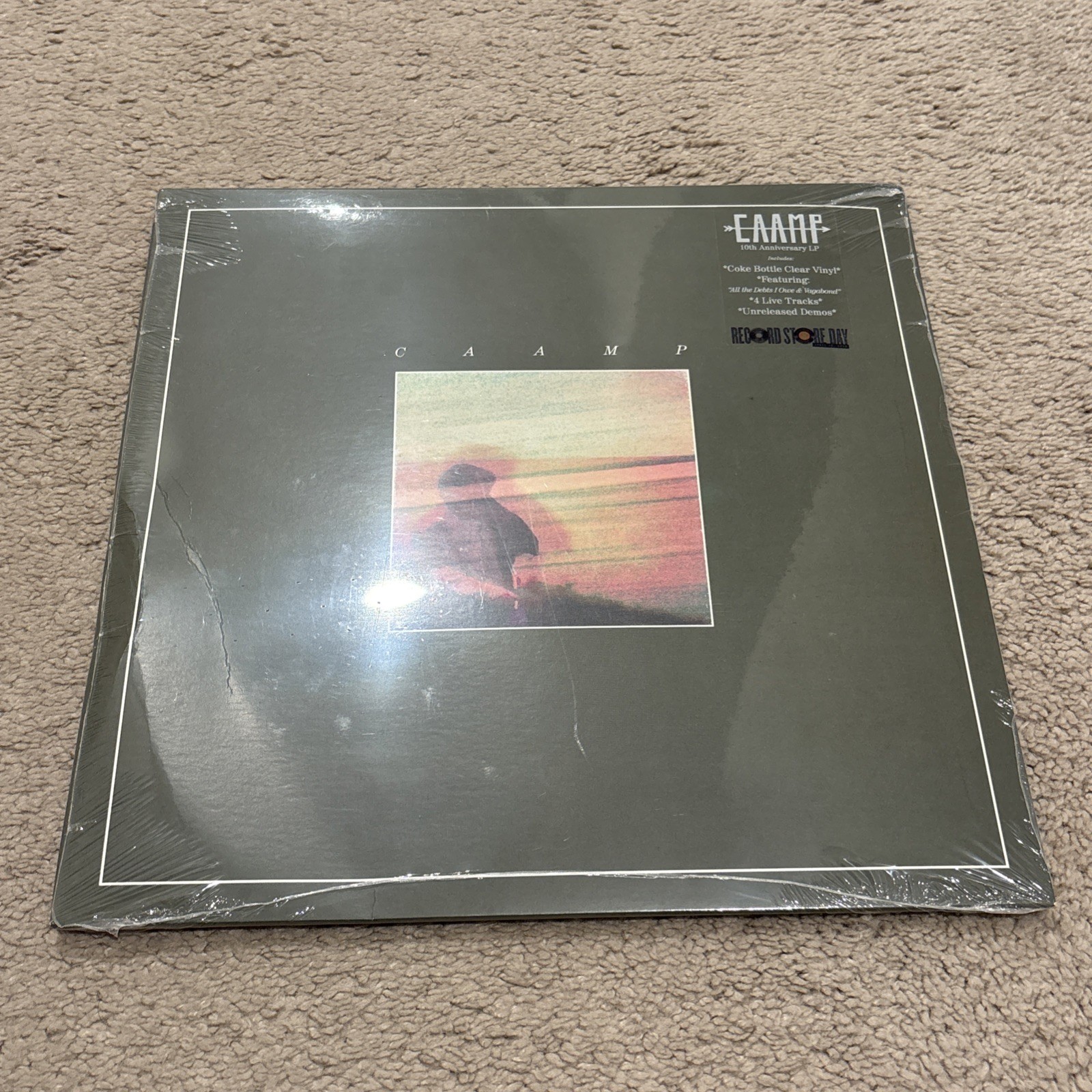 CAAMP Caamp 10th Anniversary Edition SEALED 2LP Coke Bottle Clear Vinyl RSD Read