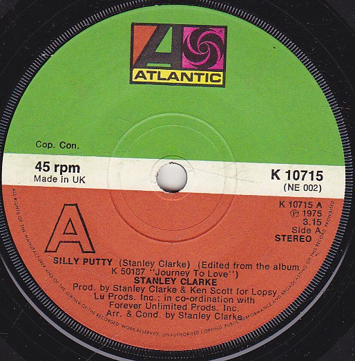 Stanley Clarke - Silly Putty (7", Single) (Near Mint (NM or M-)) - 4169238783