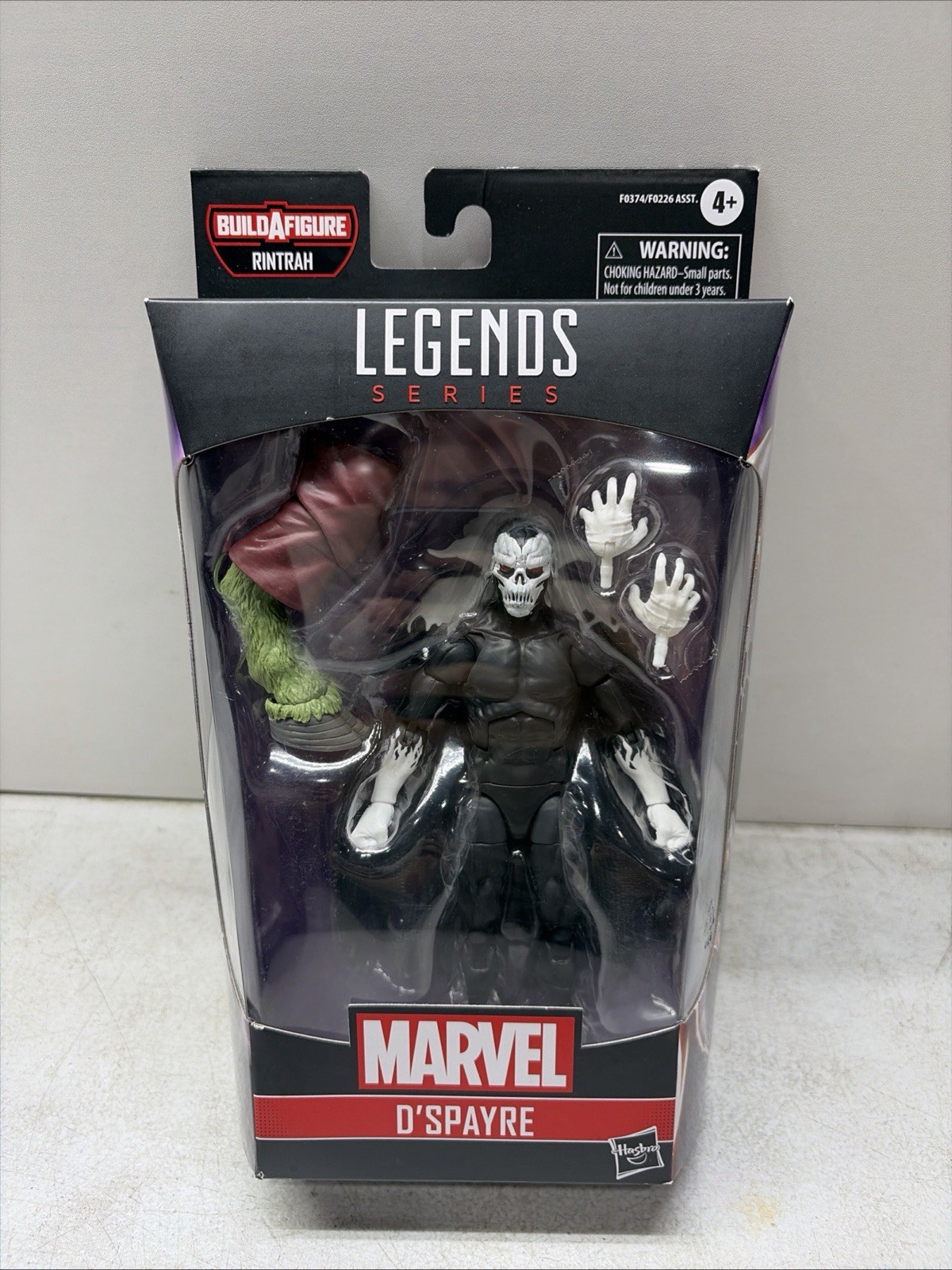 Hasbro Marvel Legends Series D’SPAYRE Rintrah BAF Wave DSPAYRE NUOVO