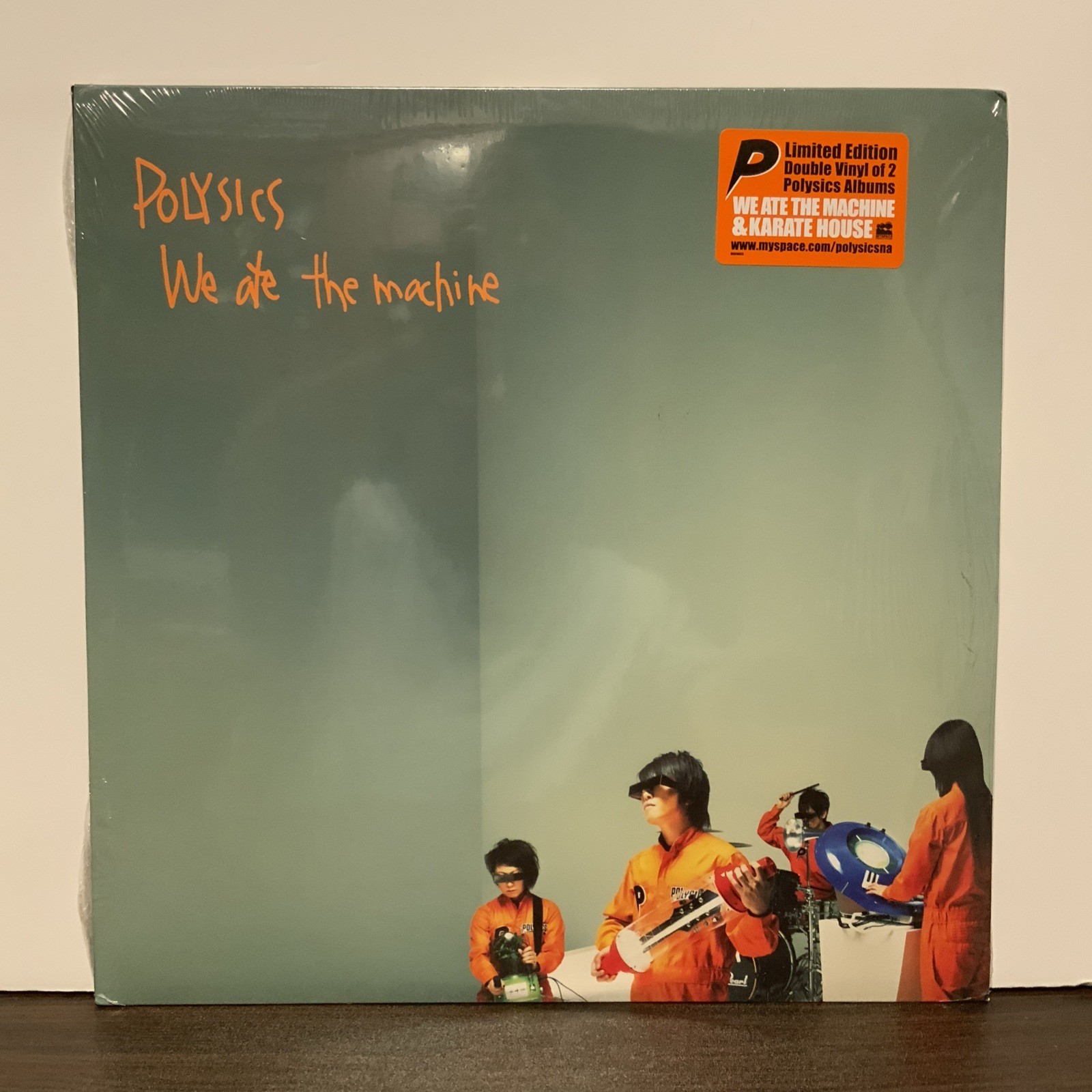 Polysics – We Ate The Machine & Karate House, Double Vinyl Of 2 LP Albums SEALED