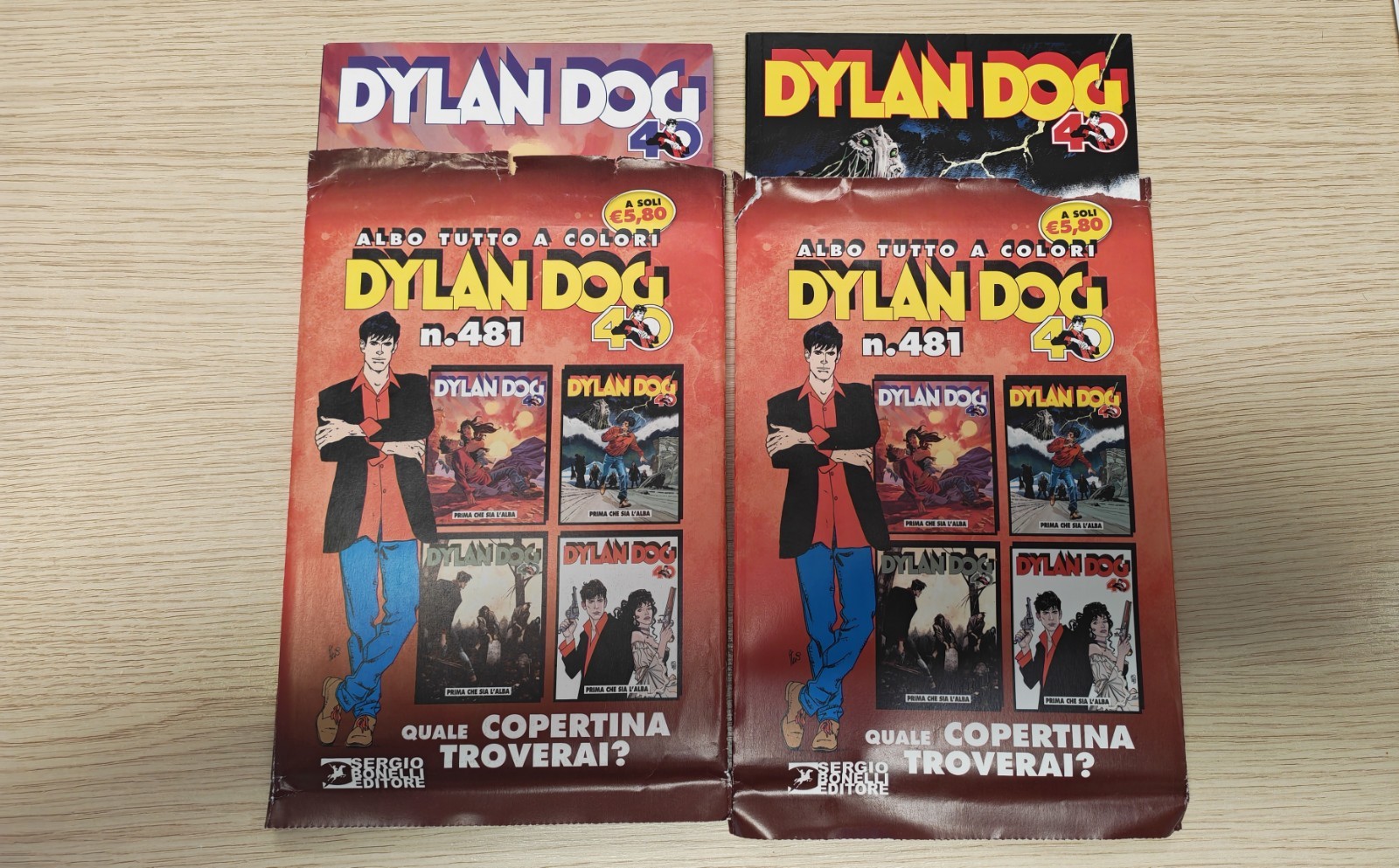 Dylan Dog n. 481 Prima che sia l'alba Variant 2 copie Villa Cestaro