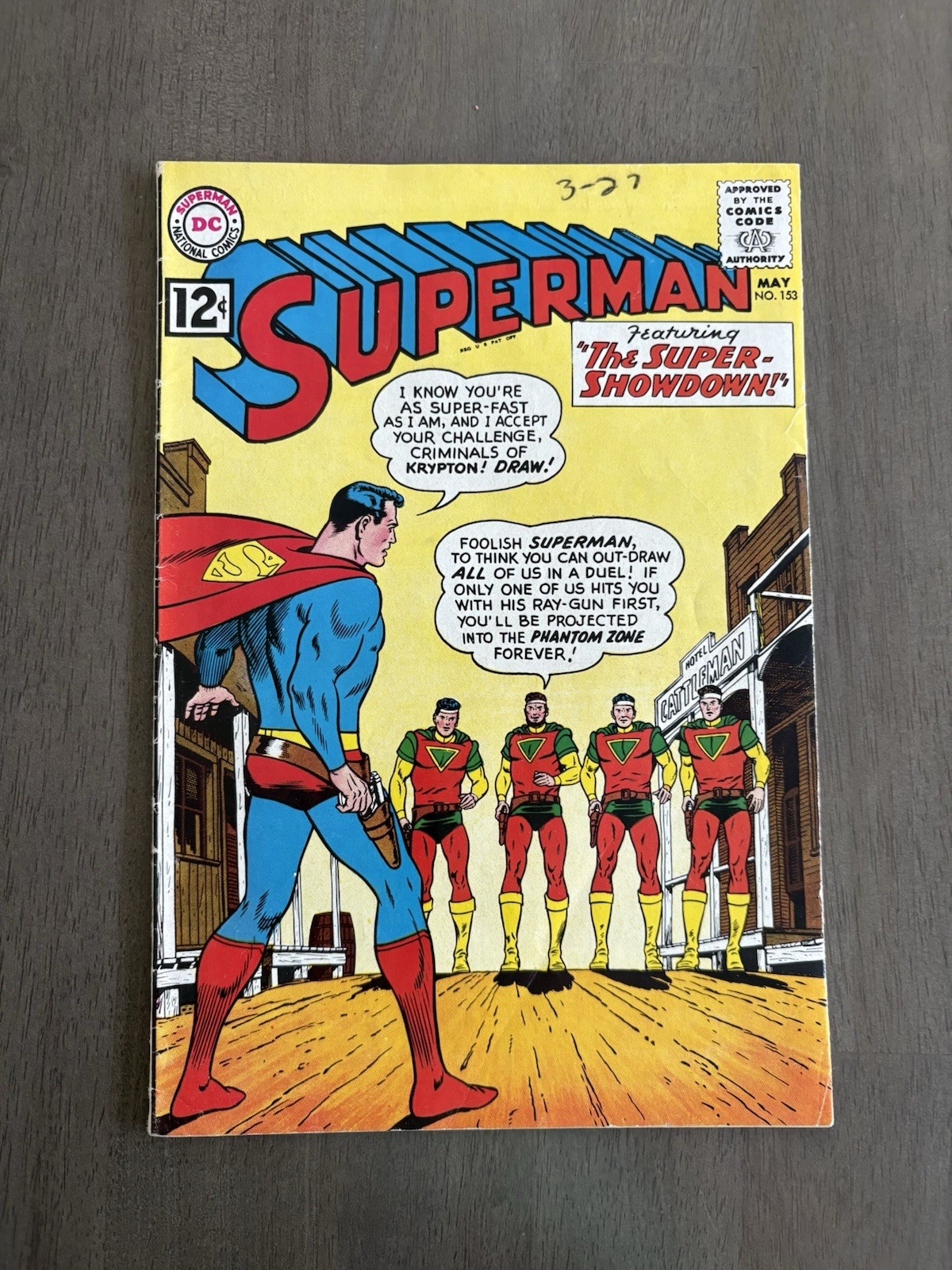 Superman #153 (DC Comics May 1962). Higher Grade!