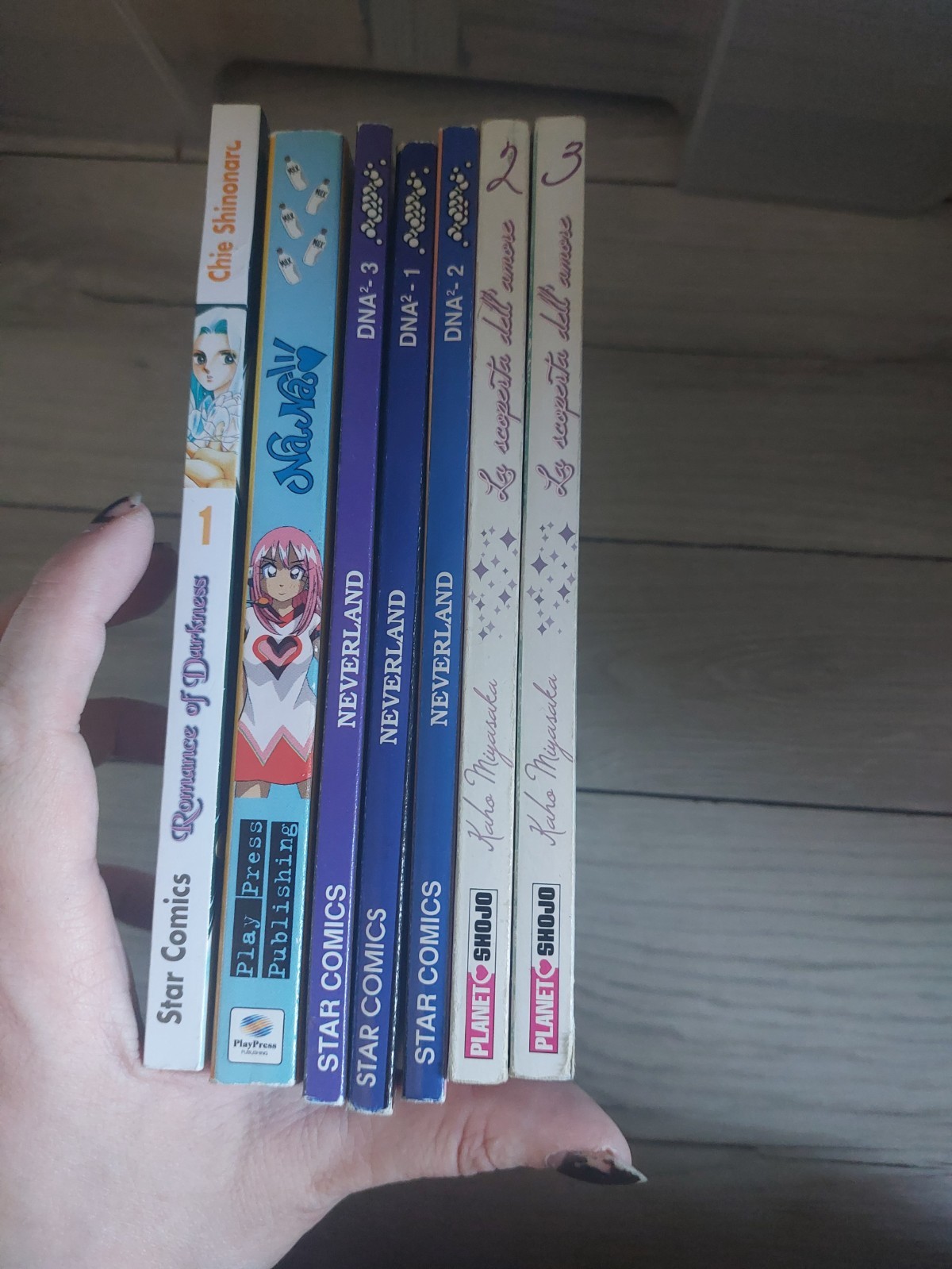 Manga misti € 1,50/cad (anche sequenze)