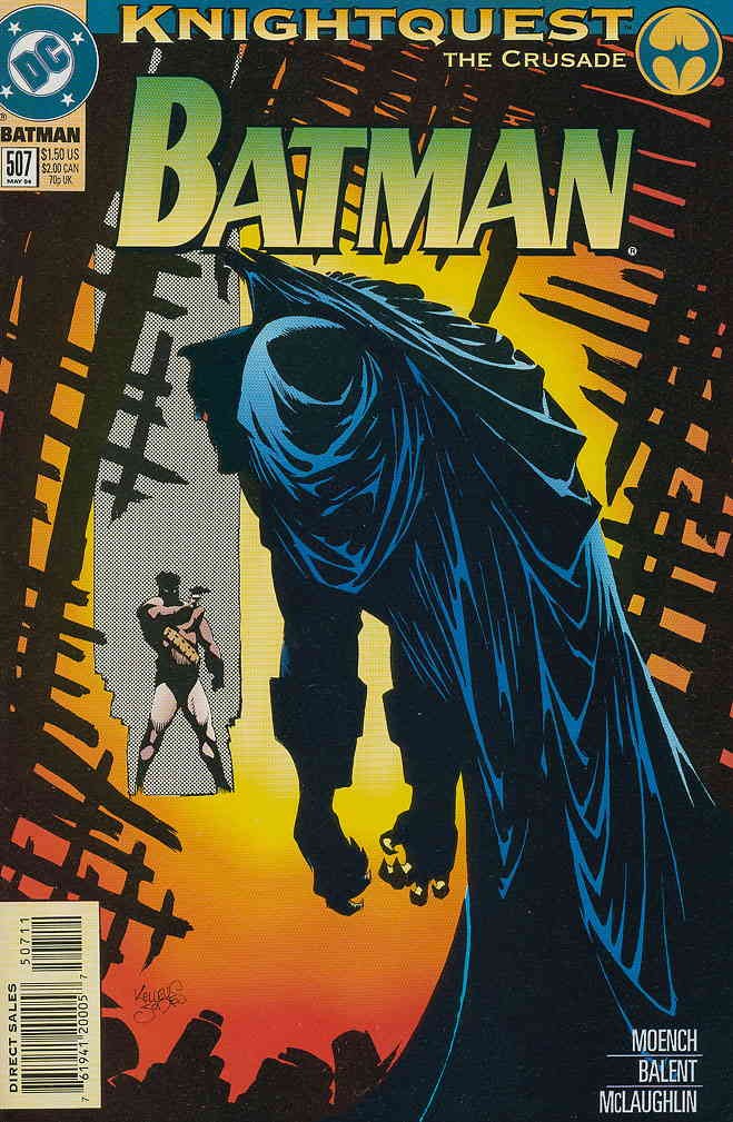 Batman #507 FN; DC | KnightQuest the Crusade Jim Balent - w/Bag+Board