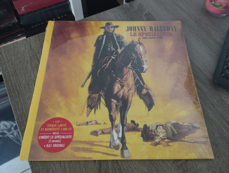Johnny Hallyday vinyle Le Spécialiste Pressage Limité Numéroté