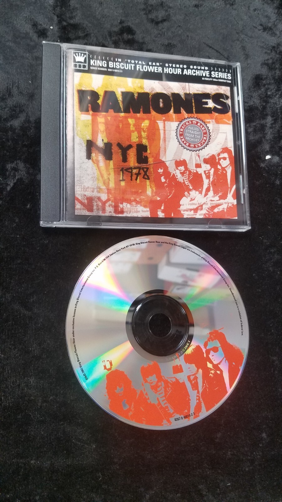 RAMONES NYC 1978 Palladium King Biscuit Flower Hour Archive CD