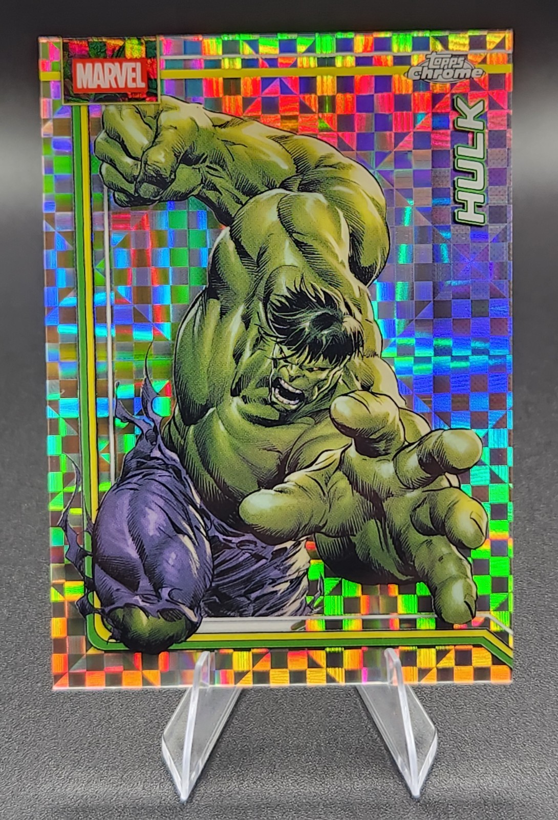 2026 Topps Chrome Marvel Comics #50 HULK X-FRACTOR 