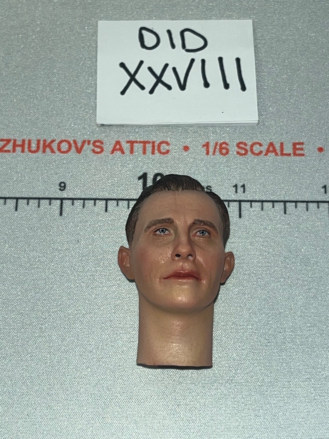 Scultura testa tedesca scala 1/6 seconda guerra mondiale - ufficiale Wehrmacht - Otto Remer D80194 DID