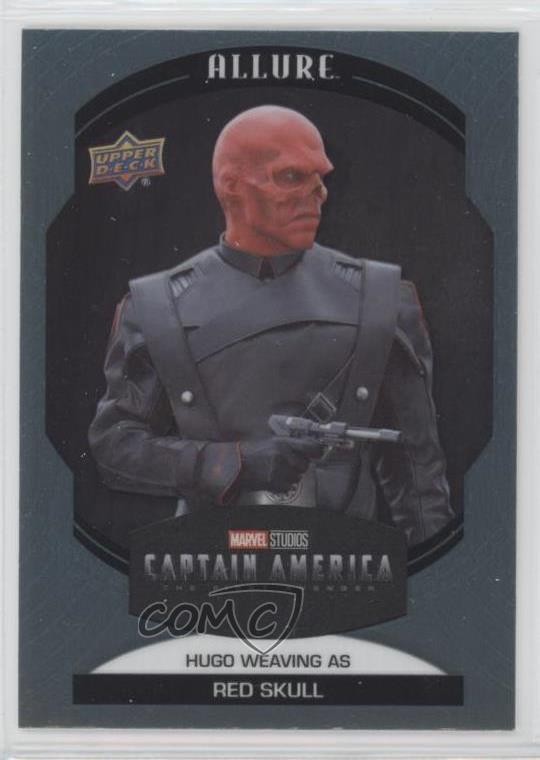 2022 Upper Deck Marvel Allure Steel as Red Skull Hugo Weaving #11 5x5