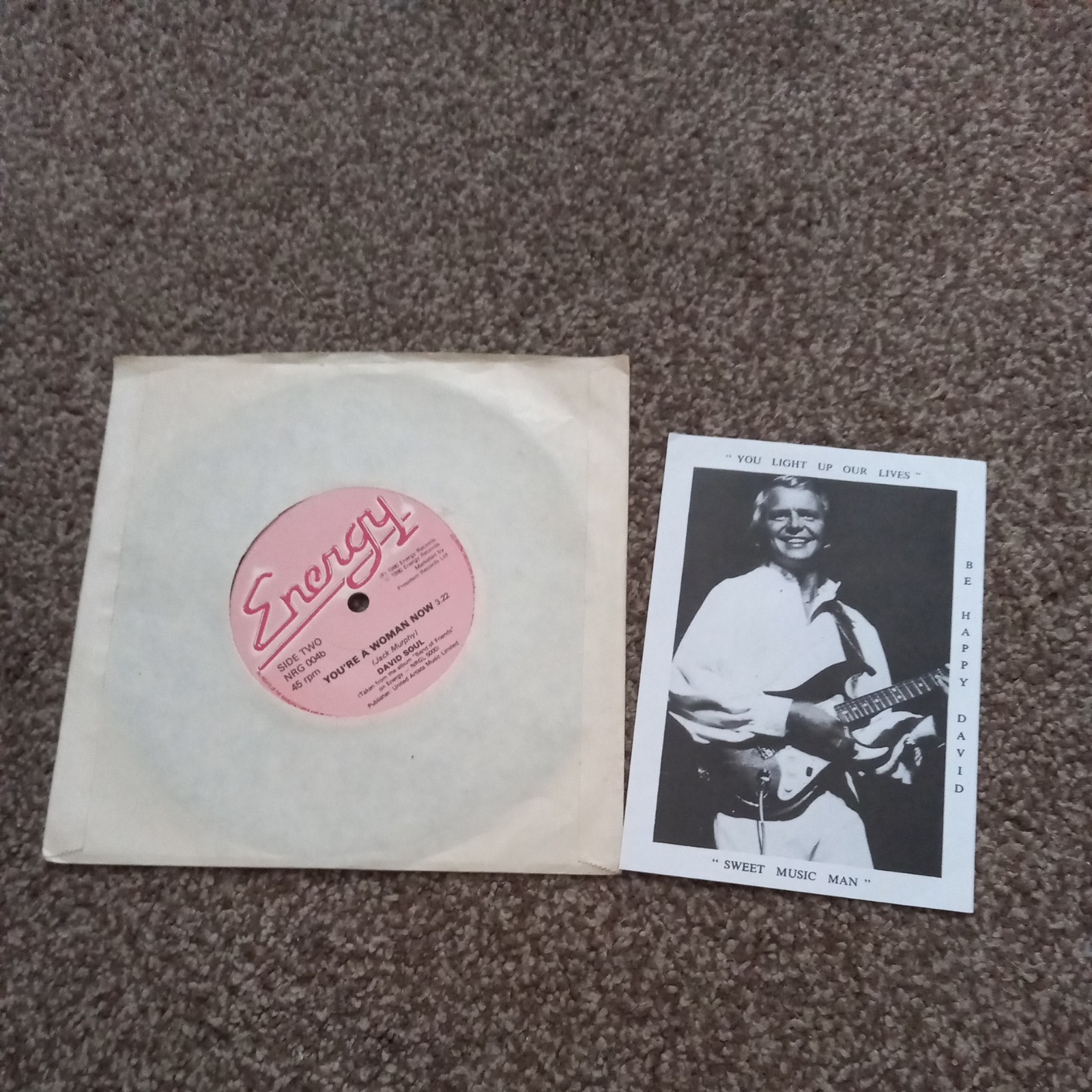 David Soul - Fool For Love, 7", (Vinyl)