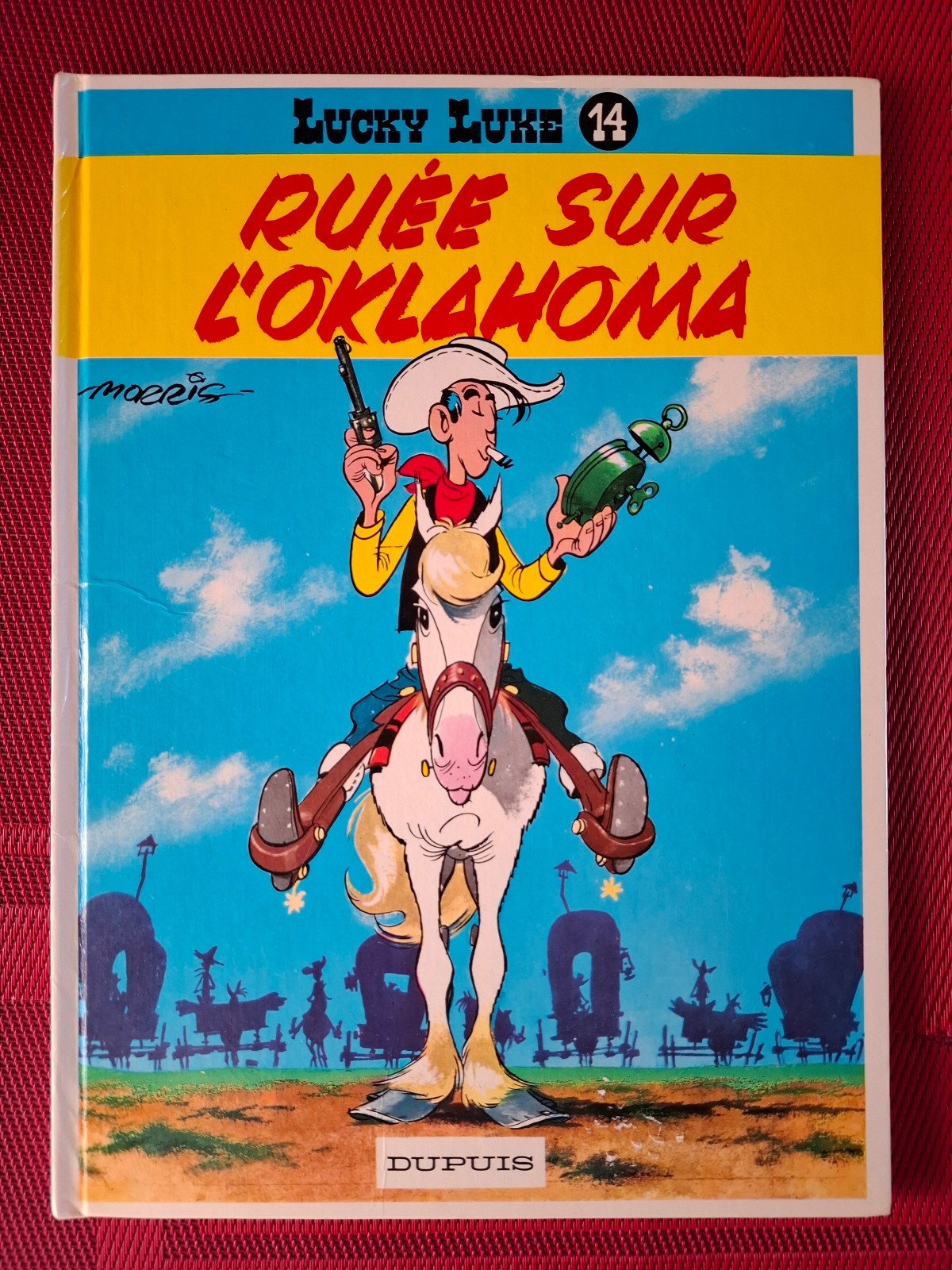Lucky Luke - Tome  14 - Ruée Sur L'Oklahoma - 1989 - BE++