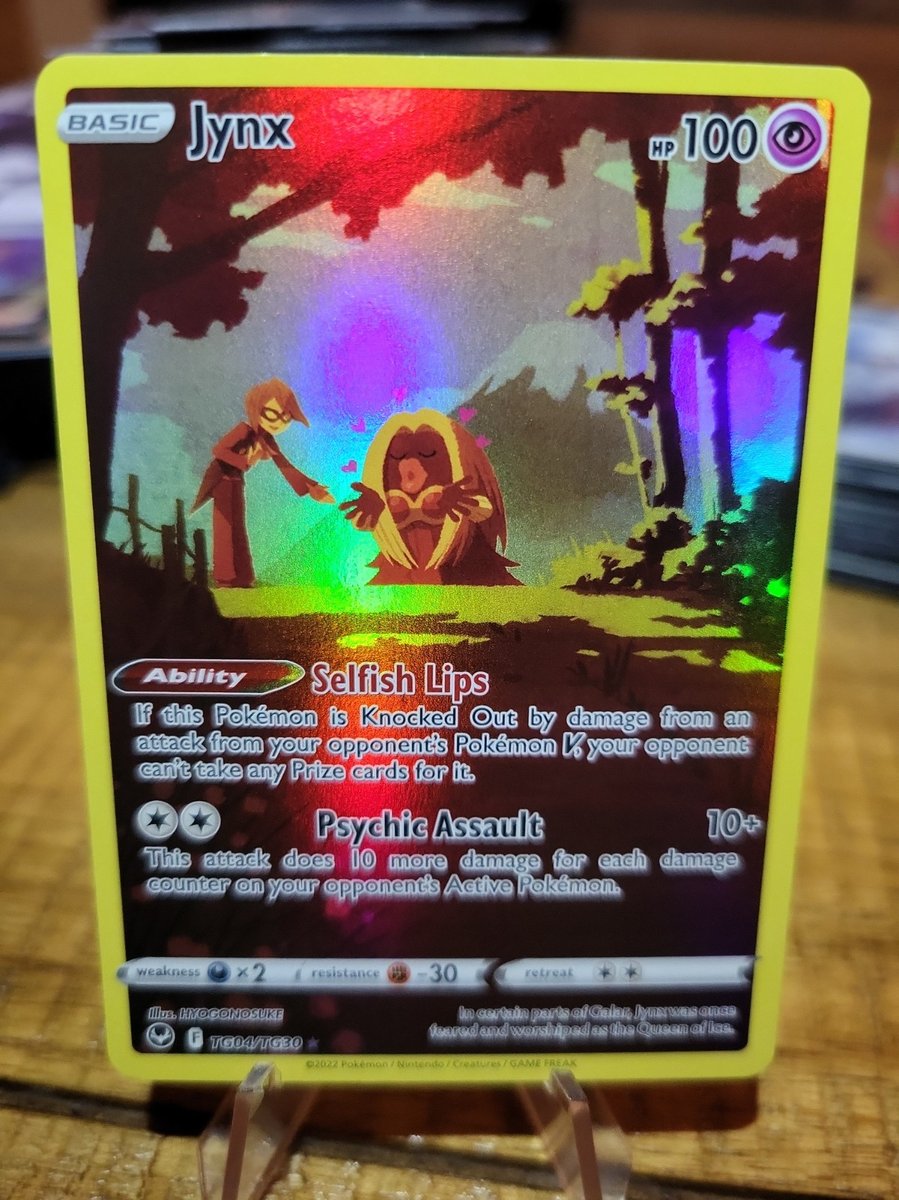 Jynx TG04/TG30 Swsh12: Sword & Shield - Silver Tempest Trainer Gallery Holo - NM